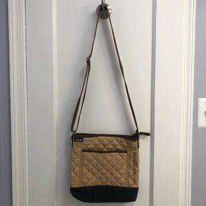 Lands End Quilted Crossbody Bag